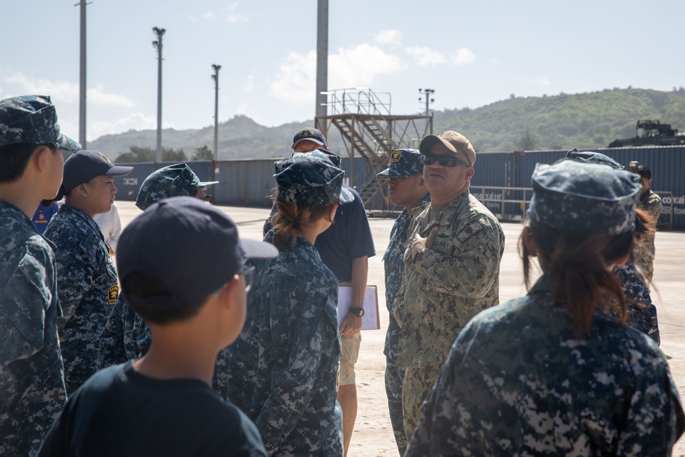 Saipan Sea Cadets Tour ESL