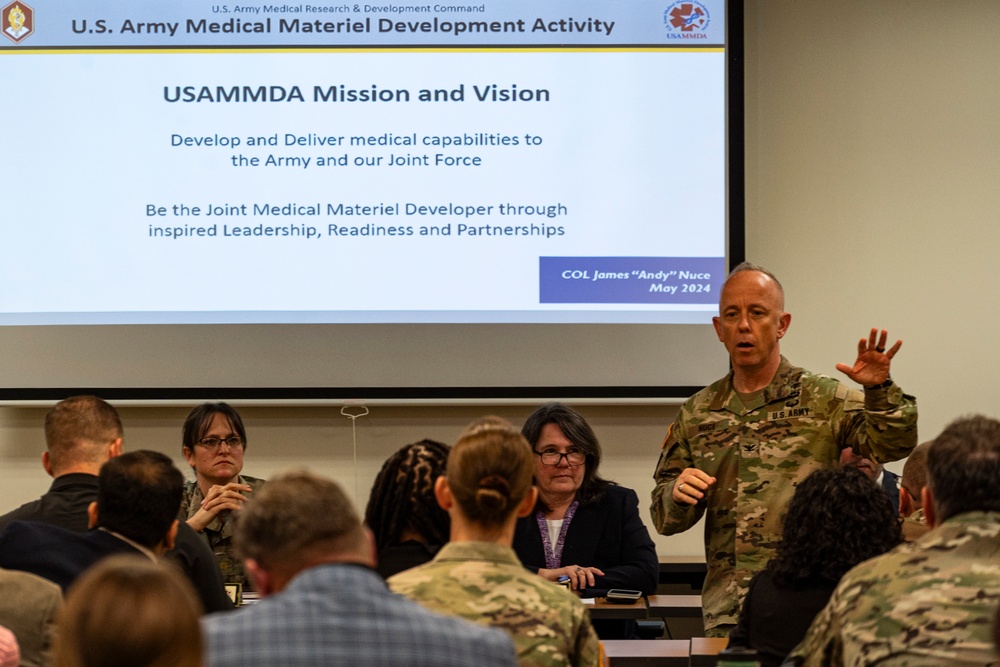 USAMMDA team supports annual Capability Days event, highlights current programs for DoD, industry, Congressional stakeholders