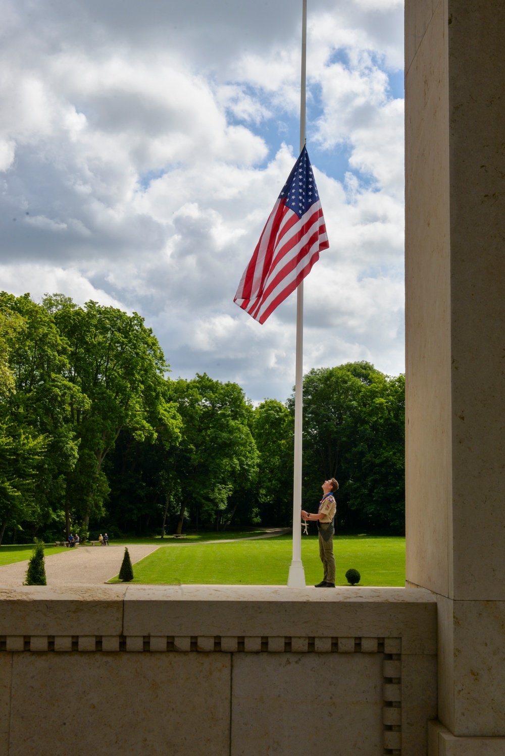 Memorial Day 2024 at Lafayette Escadrille Memorial Cemetery