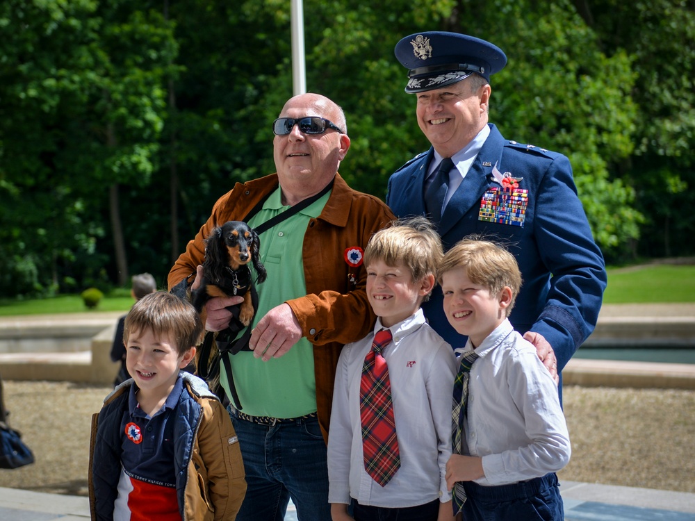 Memorial Day 2024 at Lafayette Escadrille Memorial Cemetery