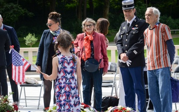 Memorial Day 2024 at Lafayette Escadrille Memorial Cemetery