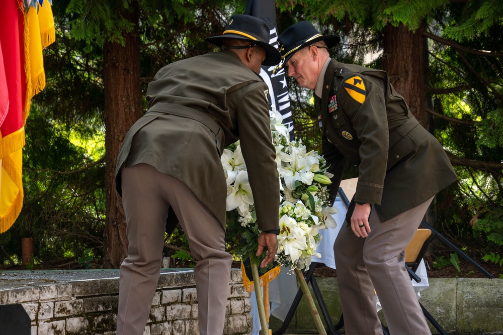 1st Cavalry Division honors fallen soldiers during Memorial Day Ceremony
