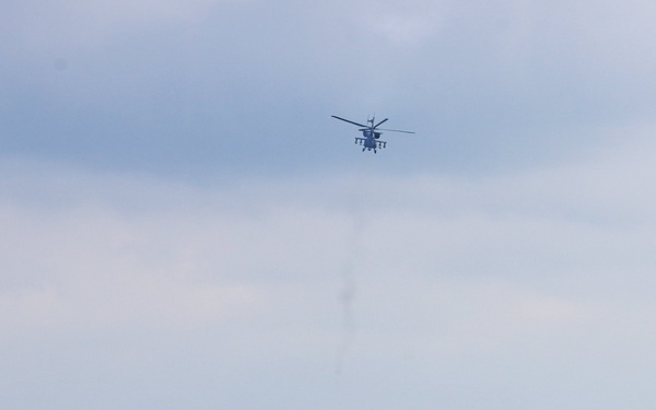 Task Force Saber AH-64 Apache Gunnery