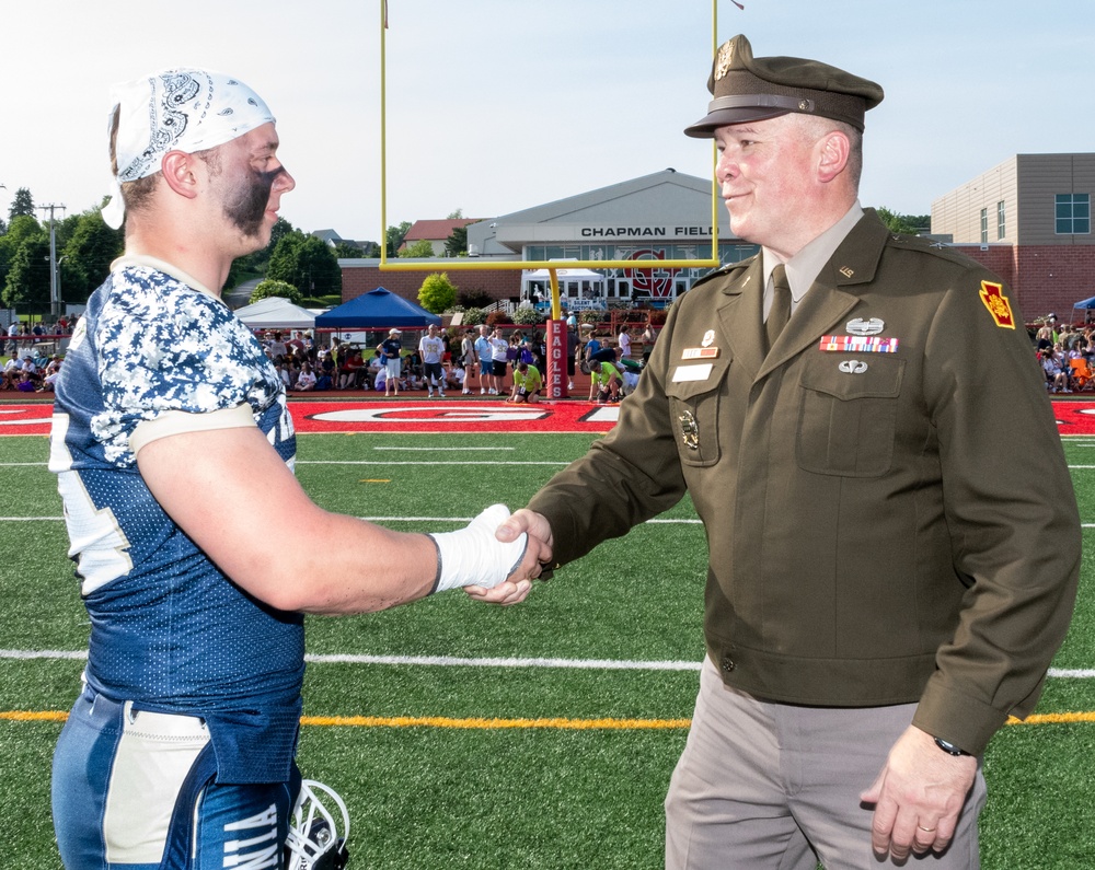 PA National Guard participates in Big 33 Football Classic