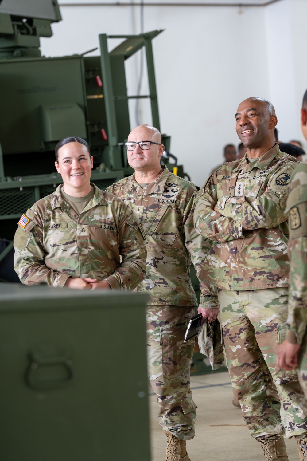 US Army Space and Missile Defense leadership visits 10th AAMDC Soldiers