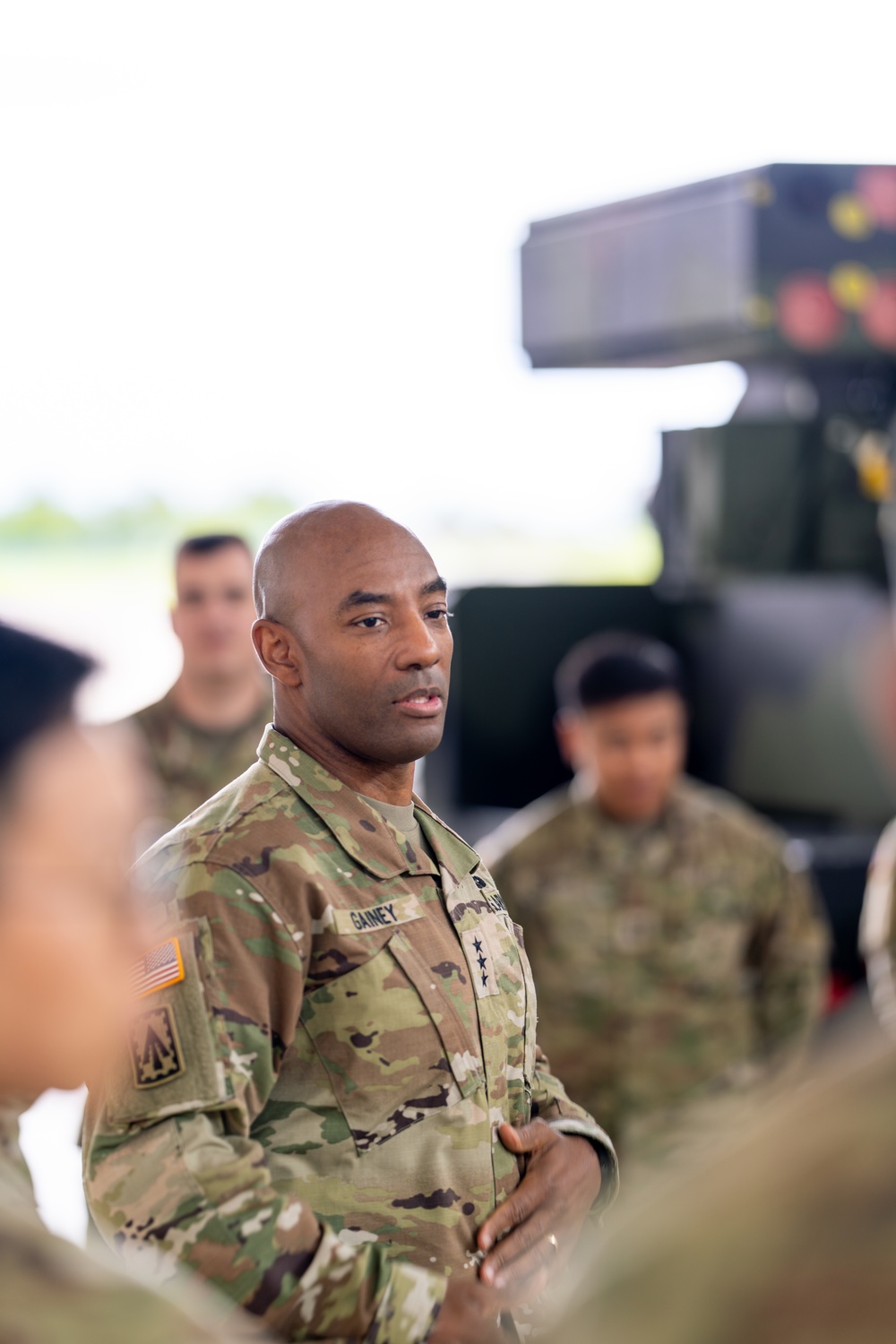 US Army Space and Missile Defense leadership visits 10th AAMDC Soldiers