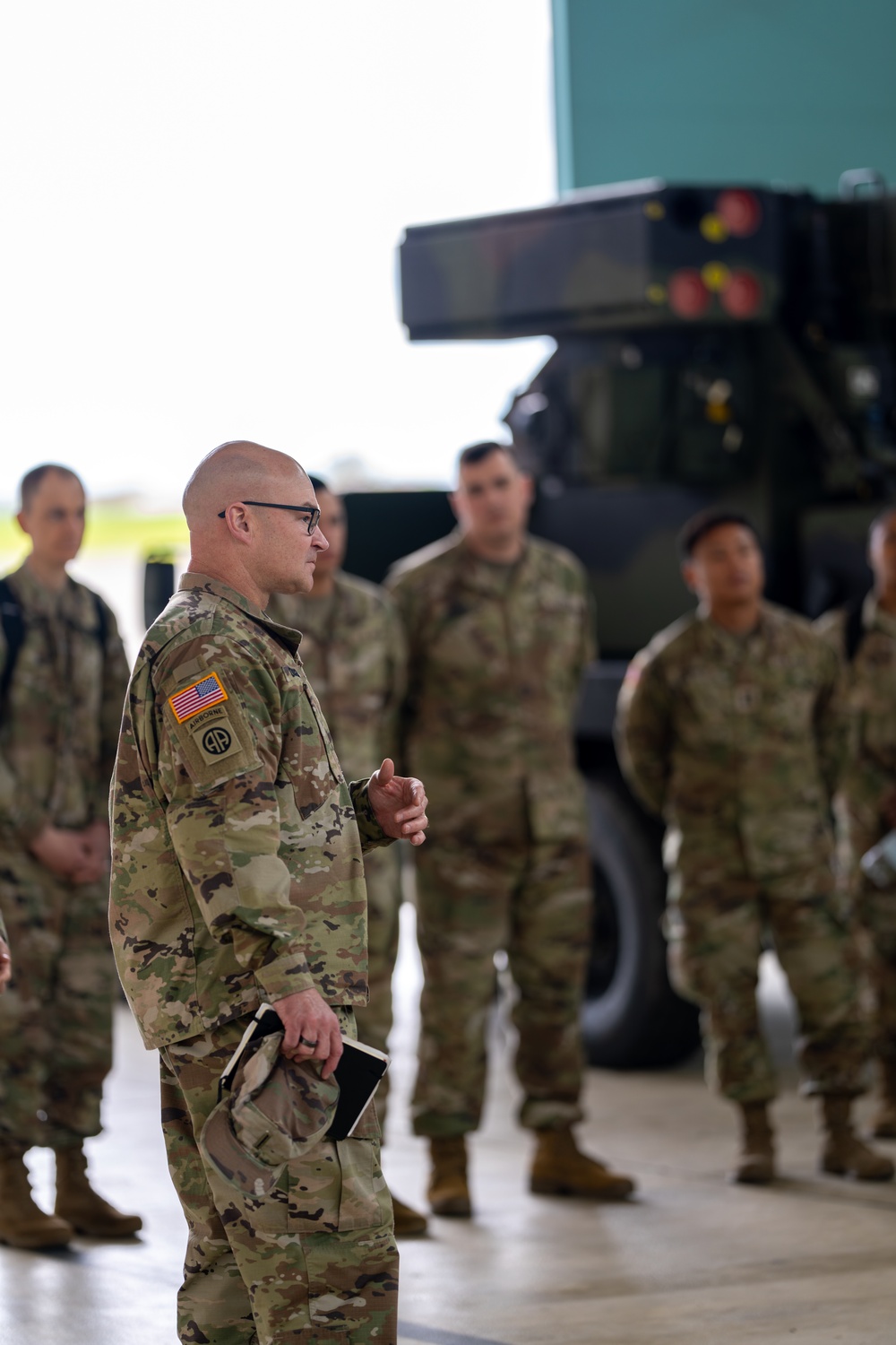 US Army Space and Missile Defense leadership visits 10th AAMDC Soldiers