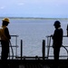 USS Hershel &quot;Woody&quot; Williams conducts sea and anchor detail