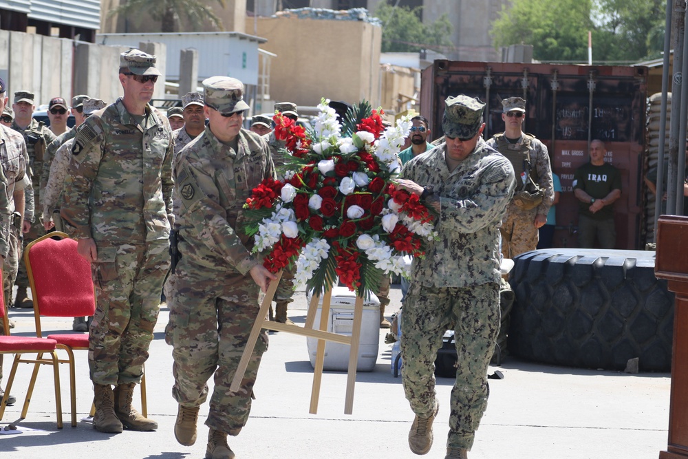 Combined Joint Task Force - Operation Inherent Resolve Memorial Day Ceremony