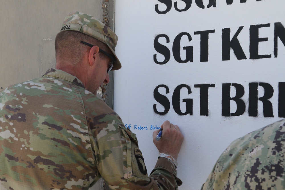 Combined Joint Task Force - Operation Inherent Resolve Memorial Day Ceremony