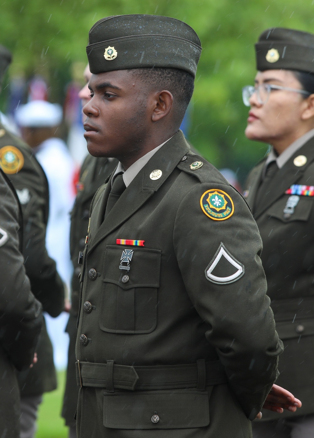 Memorial Day Service at Brittany American Cemetery