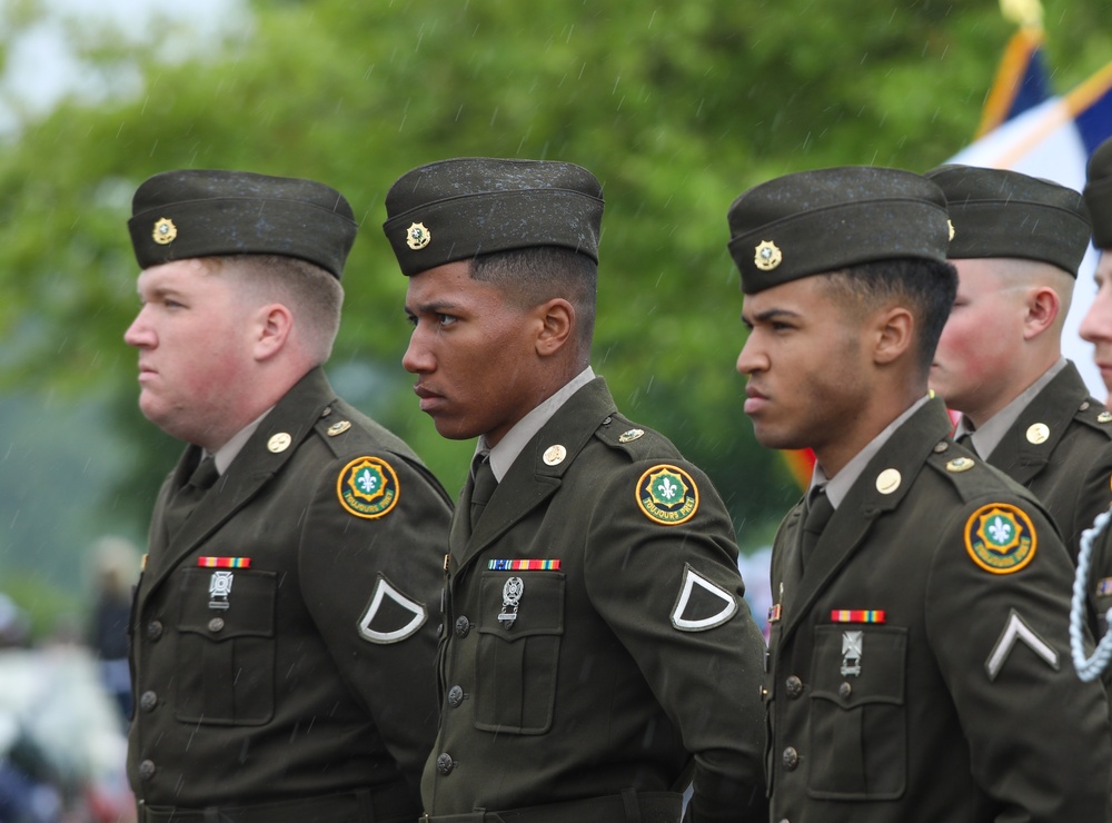 Memorial Day Service at Brittany American Cemetery