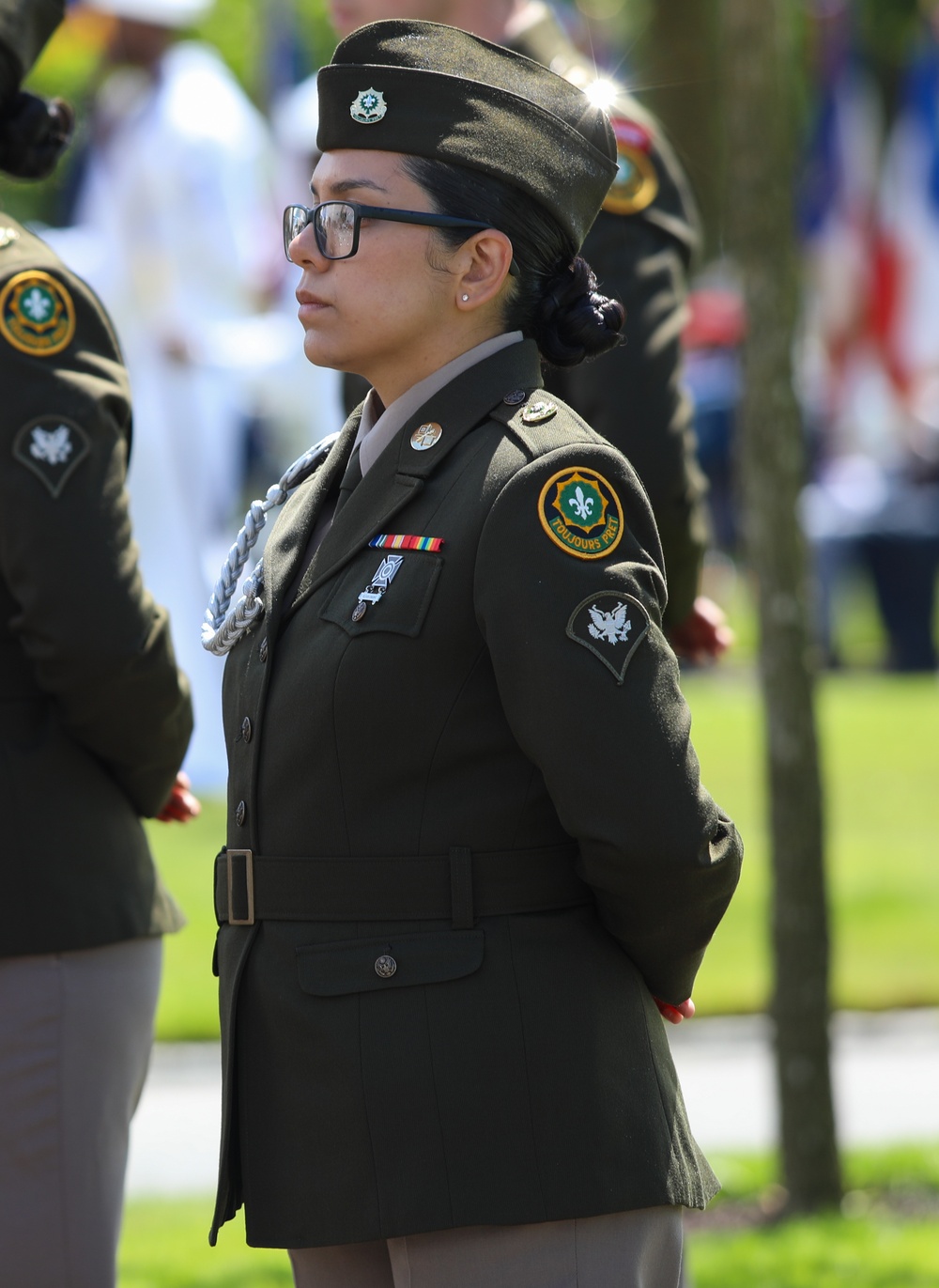 Memorial Day Service at Brittany American Cemetery