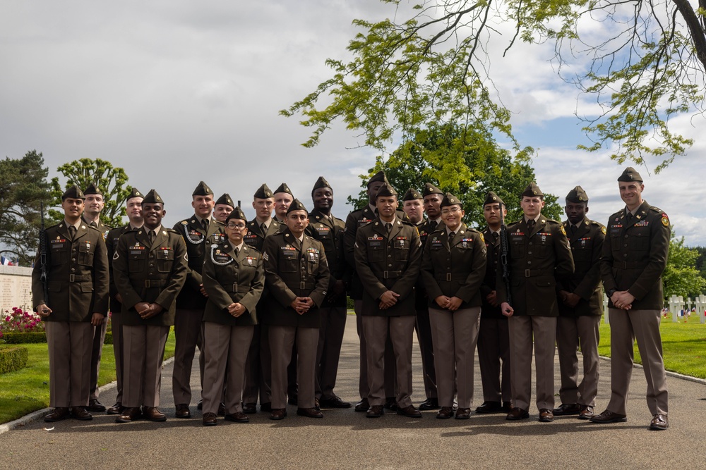 Memorial Day Remembrance Ceremony at Brittany American Cemetery