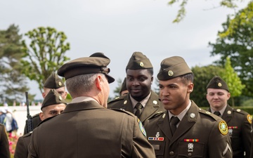 Memorial Day Remembrance Ceremony at Brittany American Cemetery