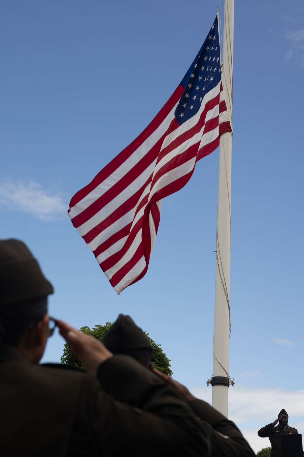 Memorial Day Remembrance Ceremony at Brittany American Cemetery