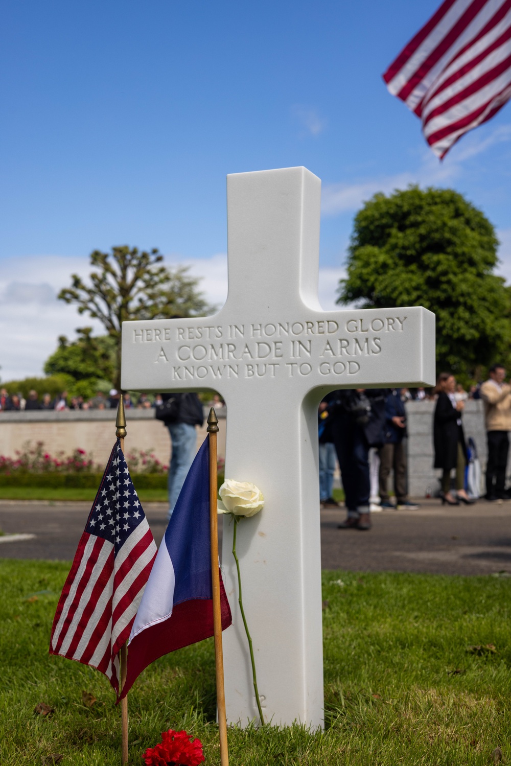 Memorial Day Remembrance Ceremony at Brittany American Cemetery