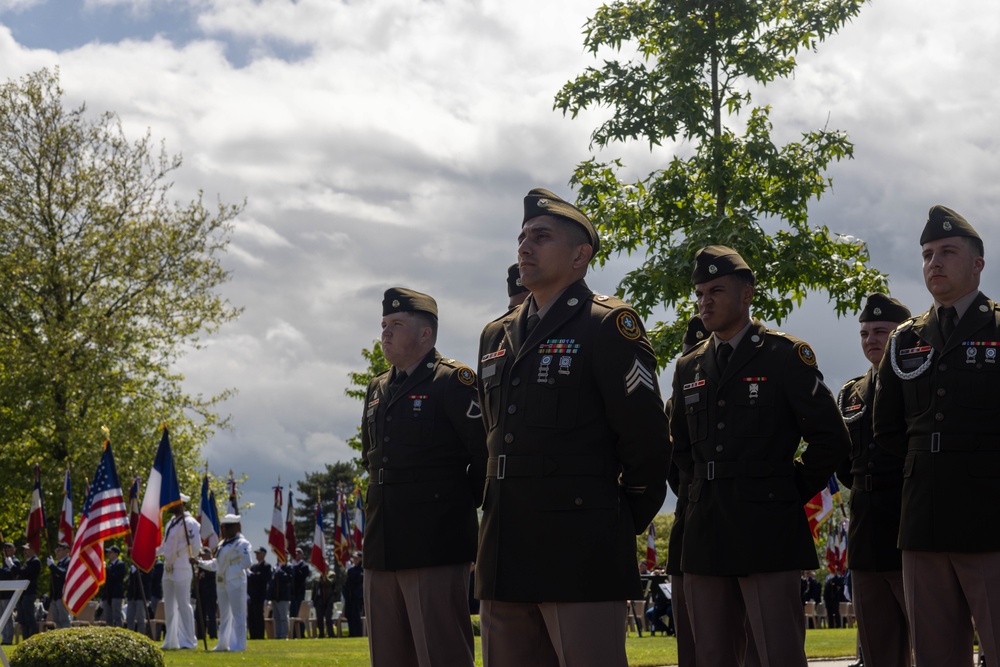 Memorial Day Remembrance Ceremony at Brittany American Cemetery