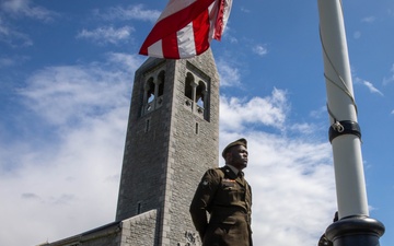 Memorial Day Remembrance Ceremony at Brittany American Cemetery