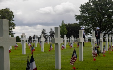 Memorial Day Remembrance Ceremony at Brittany American Cemetery