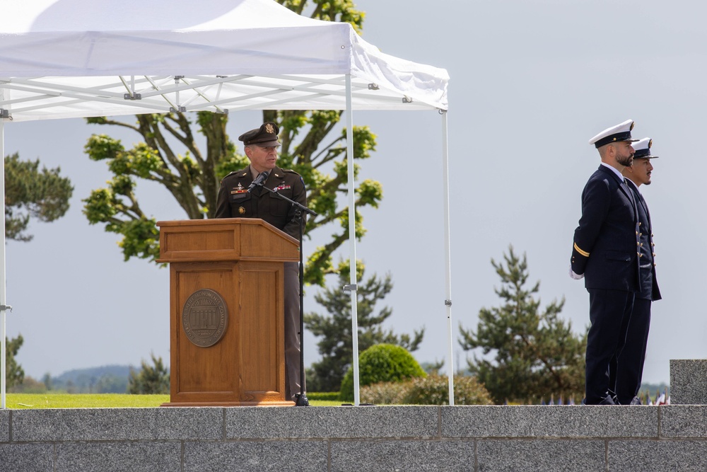 Memorial Day Remembrance Ceremony at Brittany American Cemetery