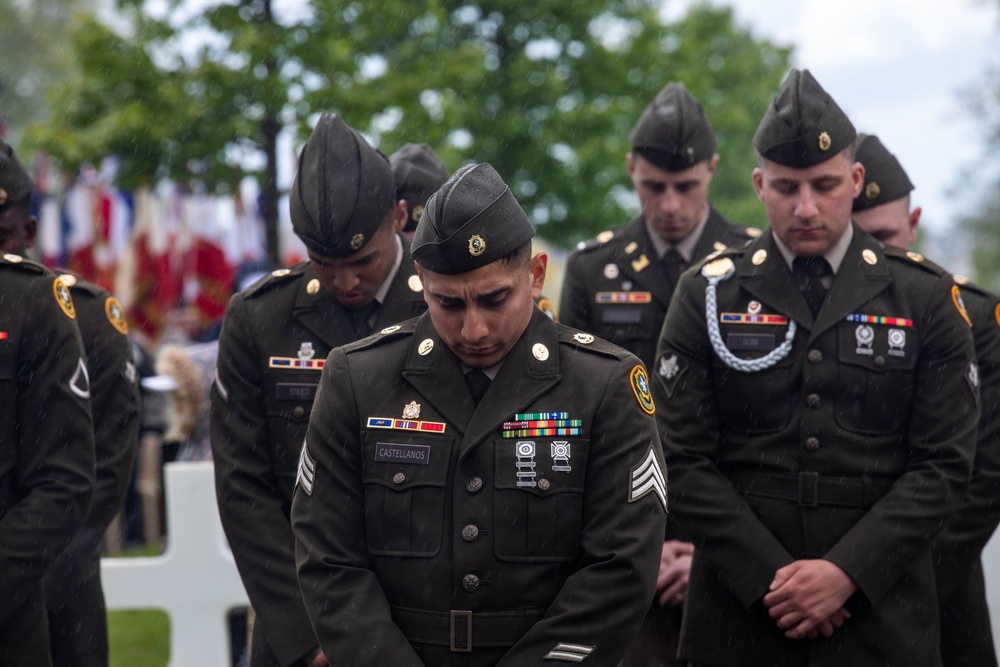 Memorial Day Remembrance Ceremony at Brittany American Cemetery