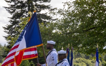 Memorial Day Remembrance Ceremony at Brittany American Cemetery