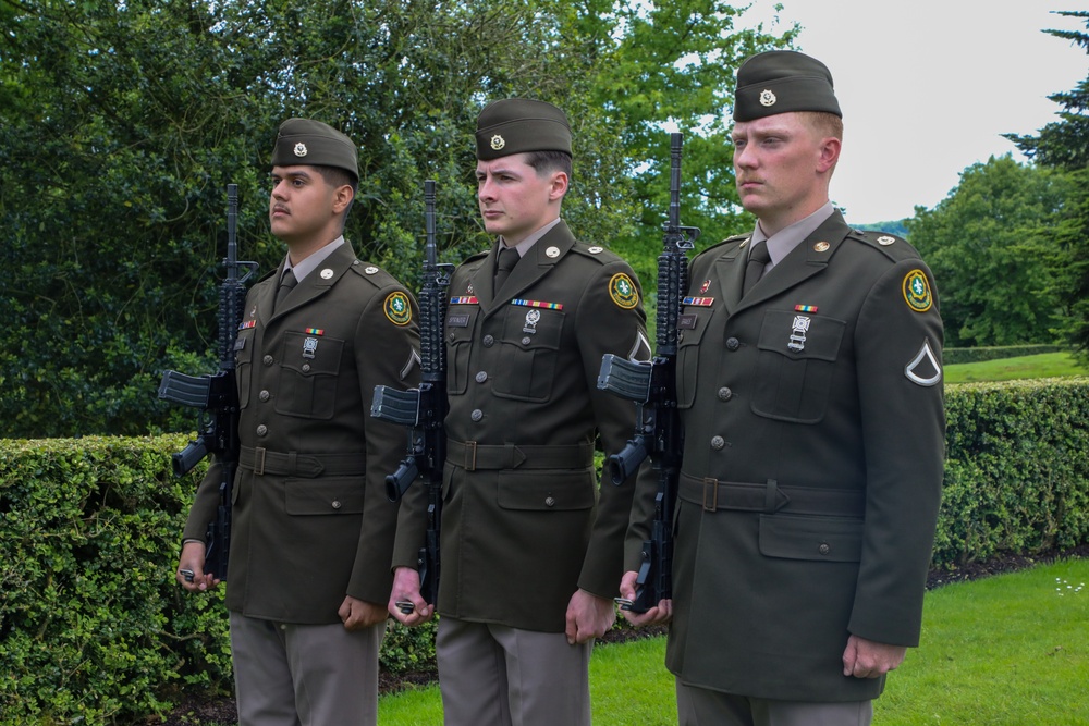 Memorial Day Service at Brittany American Cemetery