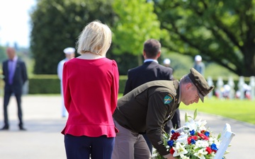 Memorial Day Service at Brittany American Cemetery