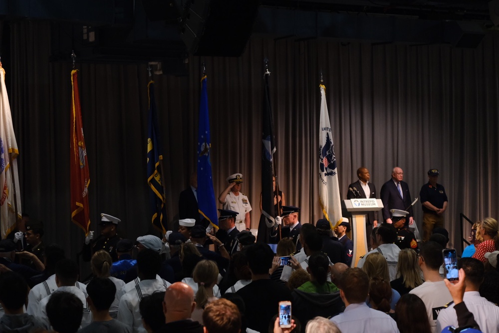 Fleet Week New York 2024 USS Intrepid Memorial Day Commemoration