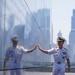 Vice Adm. Perry Pays Tribute at Empty Sky Memorial During Fleet Week New York 2024