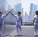 Vice Adm. Perry Pays Tribute at Empty Sky Memorial During Fleet Week New York 2024