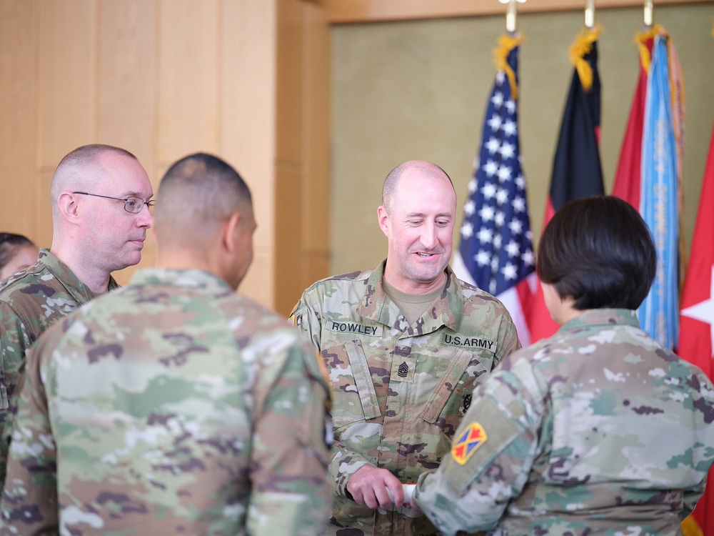 10th Army Air and Missile Defense Command Chief Warrant Officer Change of Charter Ceremony