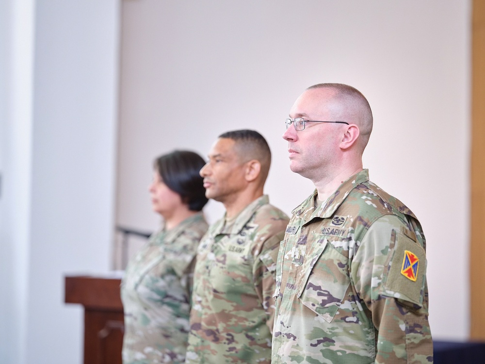 10th Army Air and Missile Defense Command Chief Warrant Officer Change of Charter Ceremony