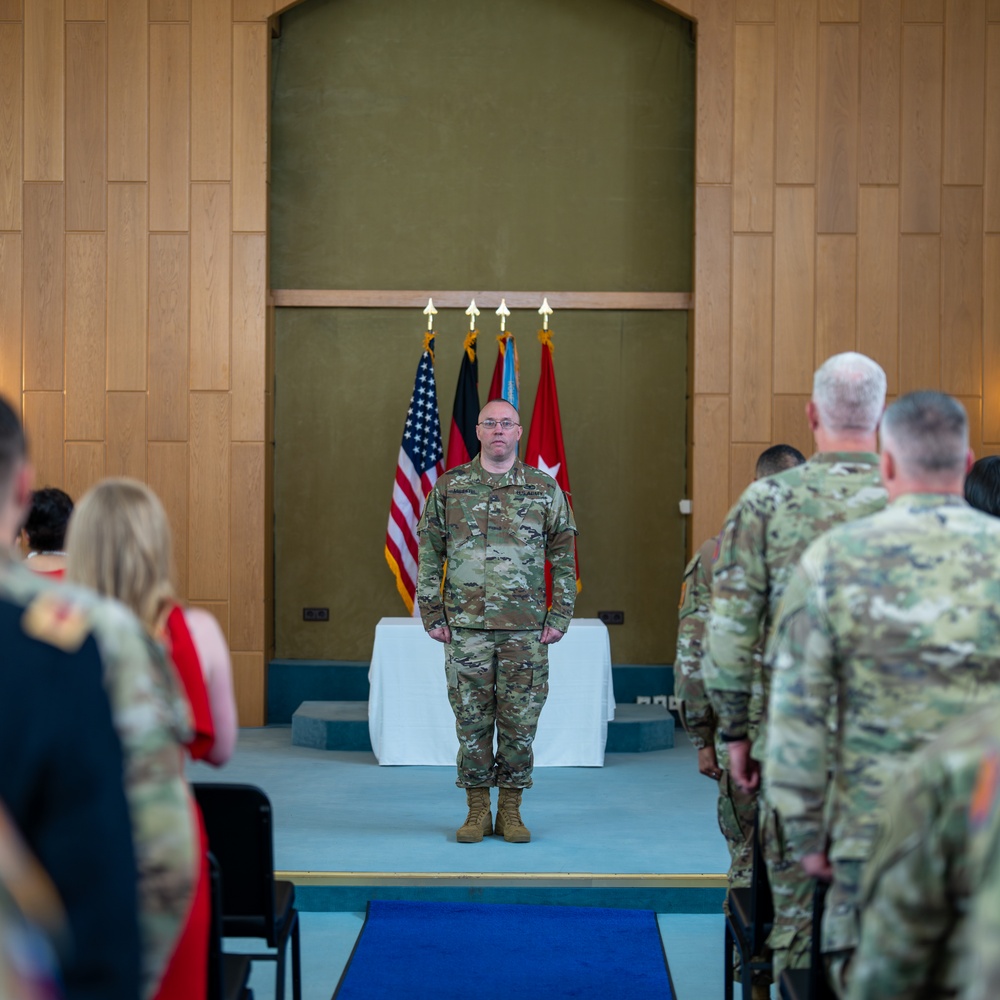 10th Army Air and Missile Defense Command Chief Warrant Officer Change of Charter Ceremony