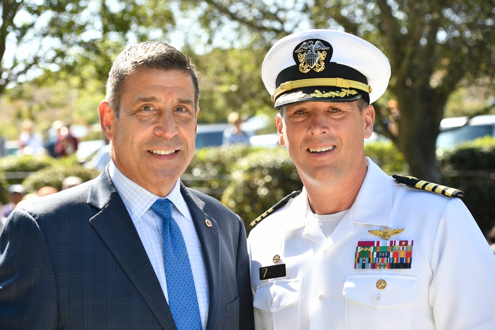 Capt. Kimnach delivers Memorial Day remarks at the Ronald Reagan Library
