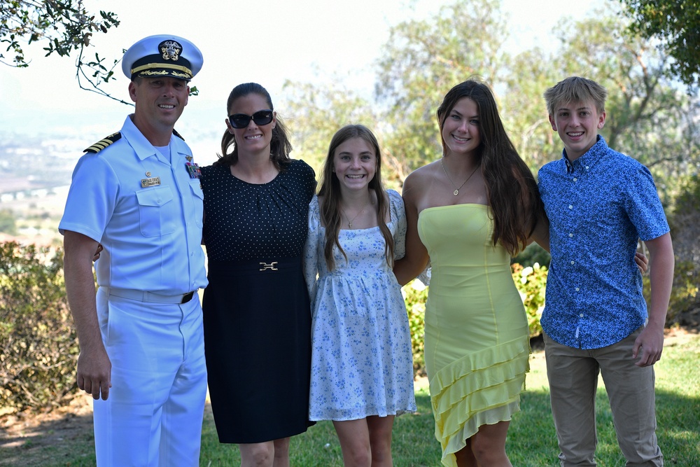 Capt. Kimnach delivers Memorial Day remarks at the Ronald Reagan Library