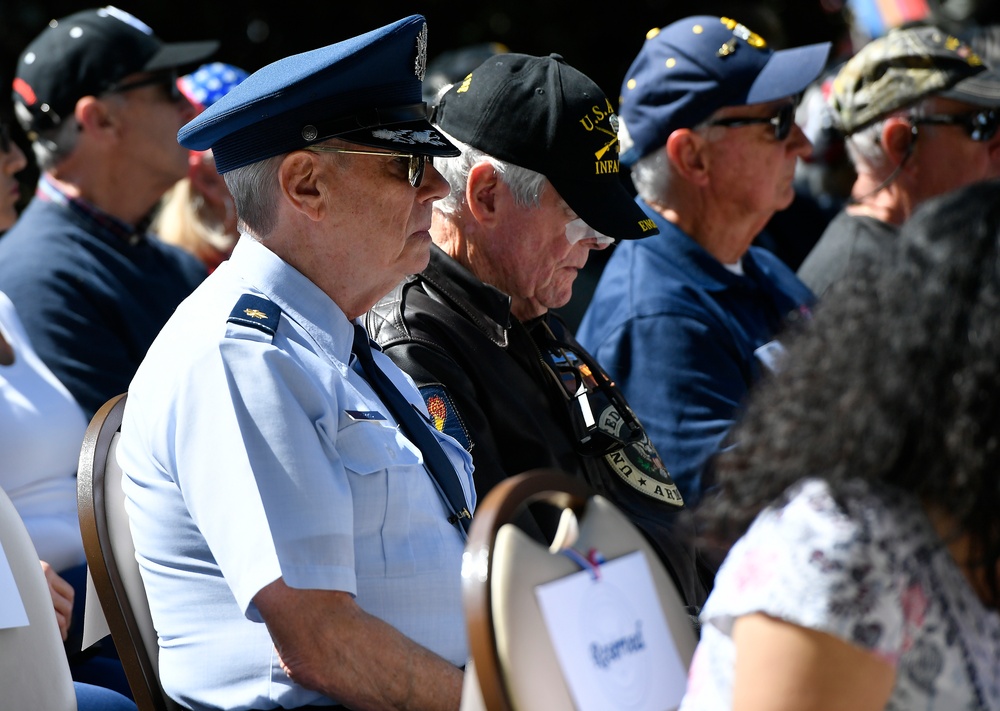 Capt. Kimnach delivers Memorial Day remarks at the Ronald Reagan Library