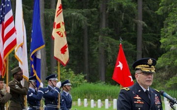 Memorial Day Remembrance Ceremony at Camp Lewis Cemetery