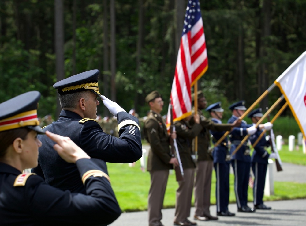 Memorial Day Remembrance Ceremony at Camp Lewis Cemetery