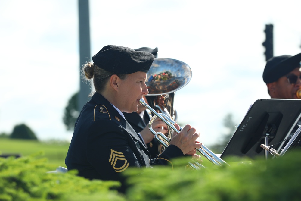 The 202nd Army Band Performs at Memorial Day 2024