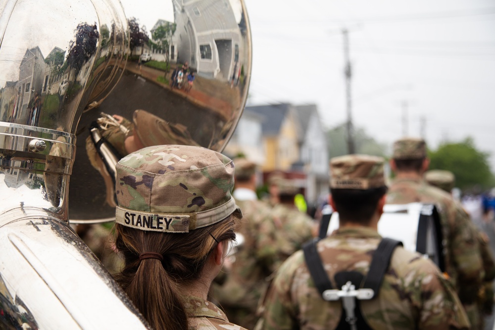 102nd Army Band at Memorial Day Parade