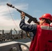 USS New York Replenishment at Sea