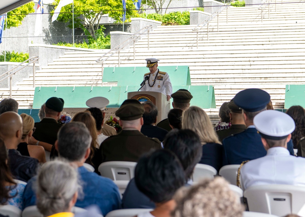 Adm. Stephen Koehler attends 73rd Mayor's Memorial Day Ceremony