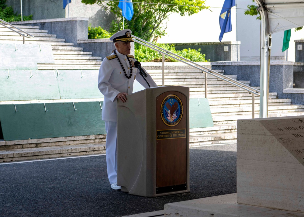 Adm. Stephen Koehler attends 73rd Mayor's Memorial Day Ceremony