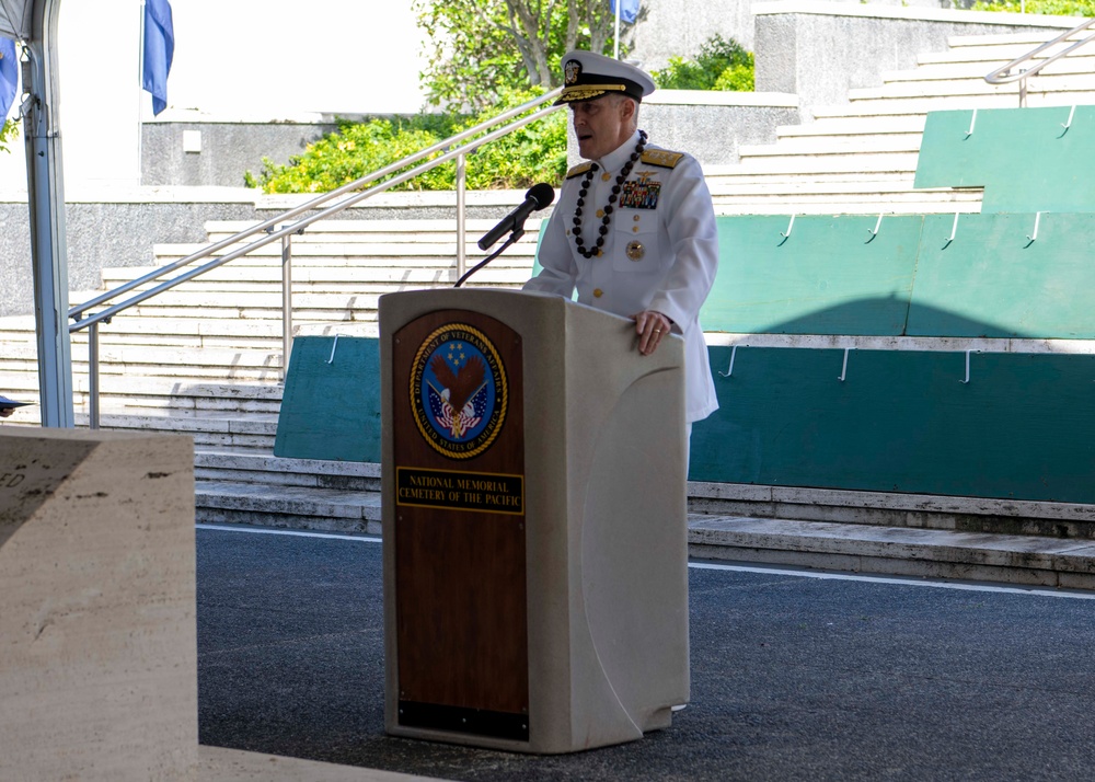 Adm. Stephen Koehler attends 73rd Mayor's Memorial Day Ceremony