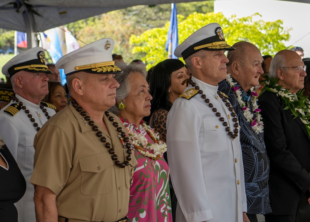 Adm. Stephen Koehler attends 73rd Mayor's Memorial Day Ceremony