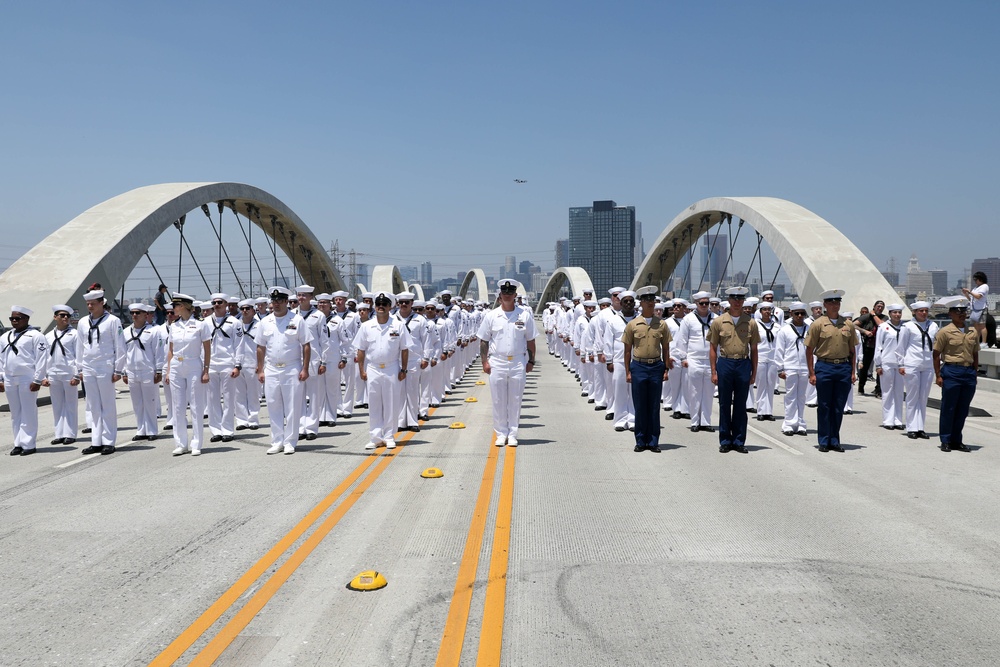 LA Fleet Week 2024: 6th Street Bridge Memorial Day Walk