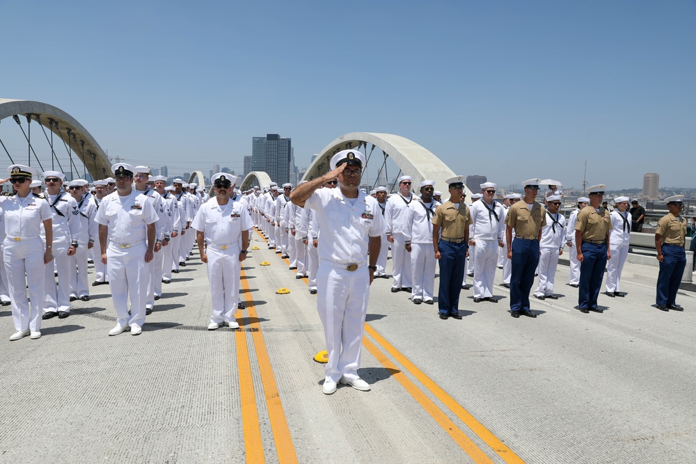 LA Fleet Week 2024: 6th Street Bridge Memorial Day Walk