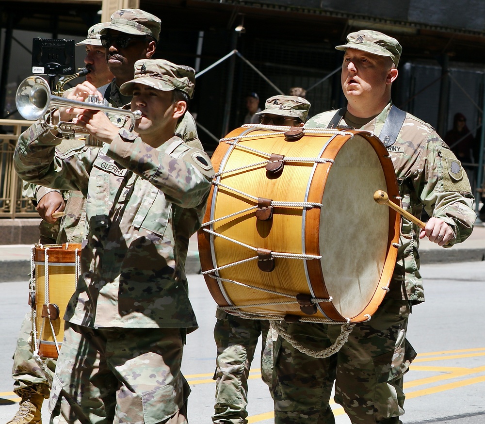 DVIDS Images Illinois Army National Guard's 144th Army Band Marches